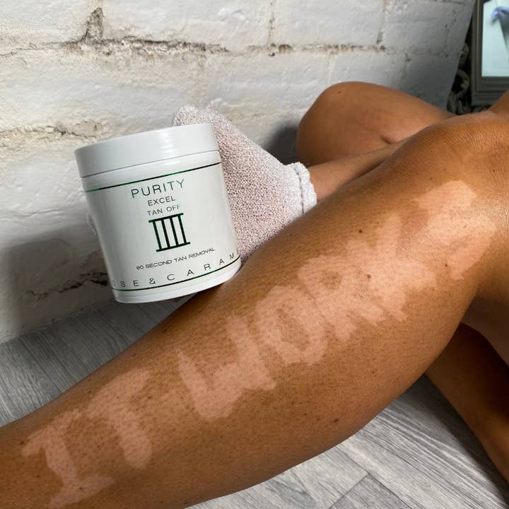 Rose & Caramel - Wholesale Self-Tanner - Purity Excel 60 Second Self Tan Removing Scrub 200ml