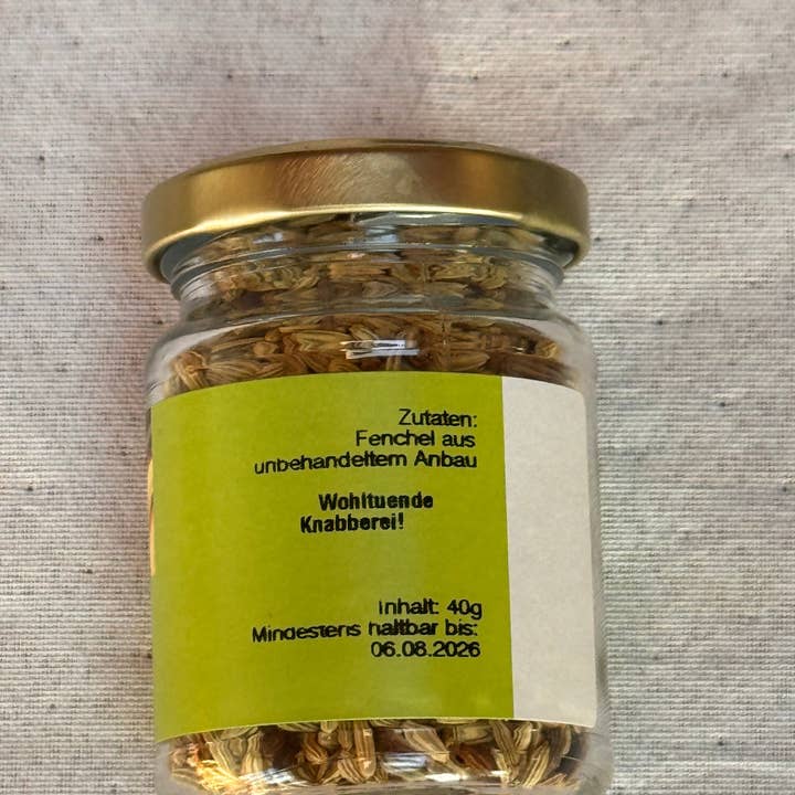Fennikel, ristet for engroshandel hos Quedlinburger Senf