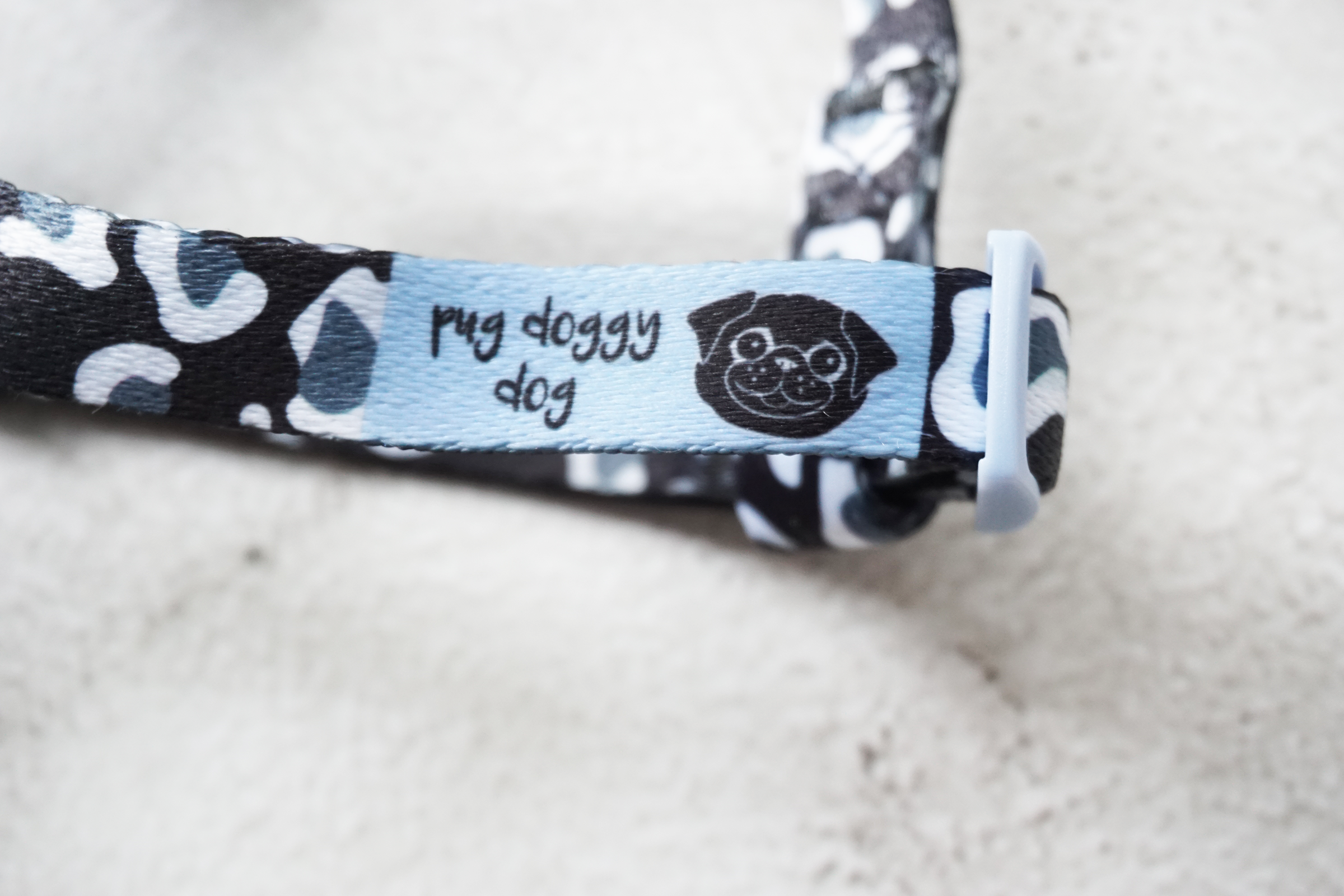 Pug Doggy Dog - Wholesale Pet Harness - Dog - Black and white leopard print harness and lead set7