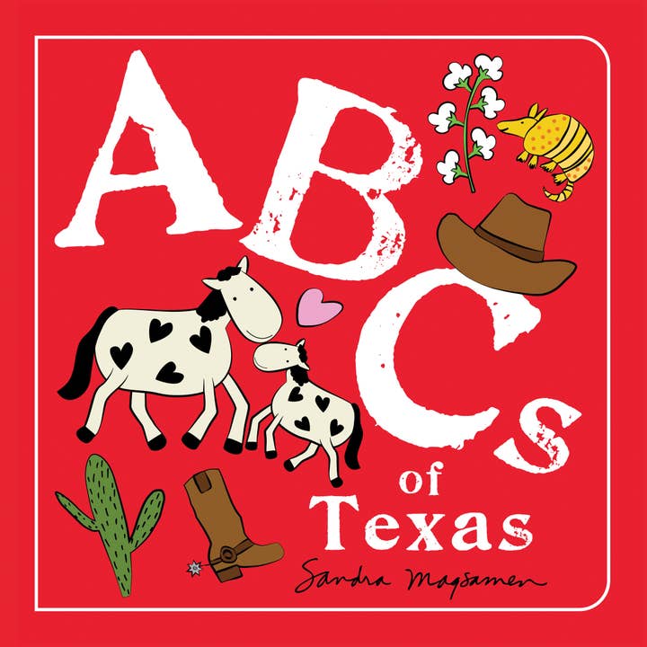 Sourcebooks - Wholesale Preschool Book (3-5) - ABCs of Texas (BBC)