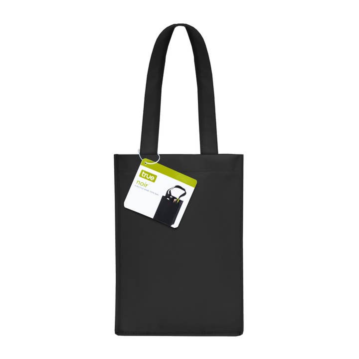 TRUE - Wholesale Wine Tote - Reusable 4-Bottle Non-Woven Fabric Wine Tote- ASST COLORS