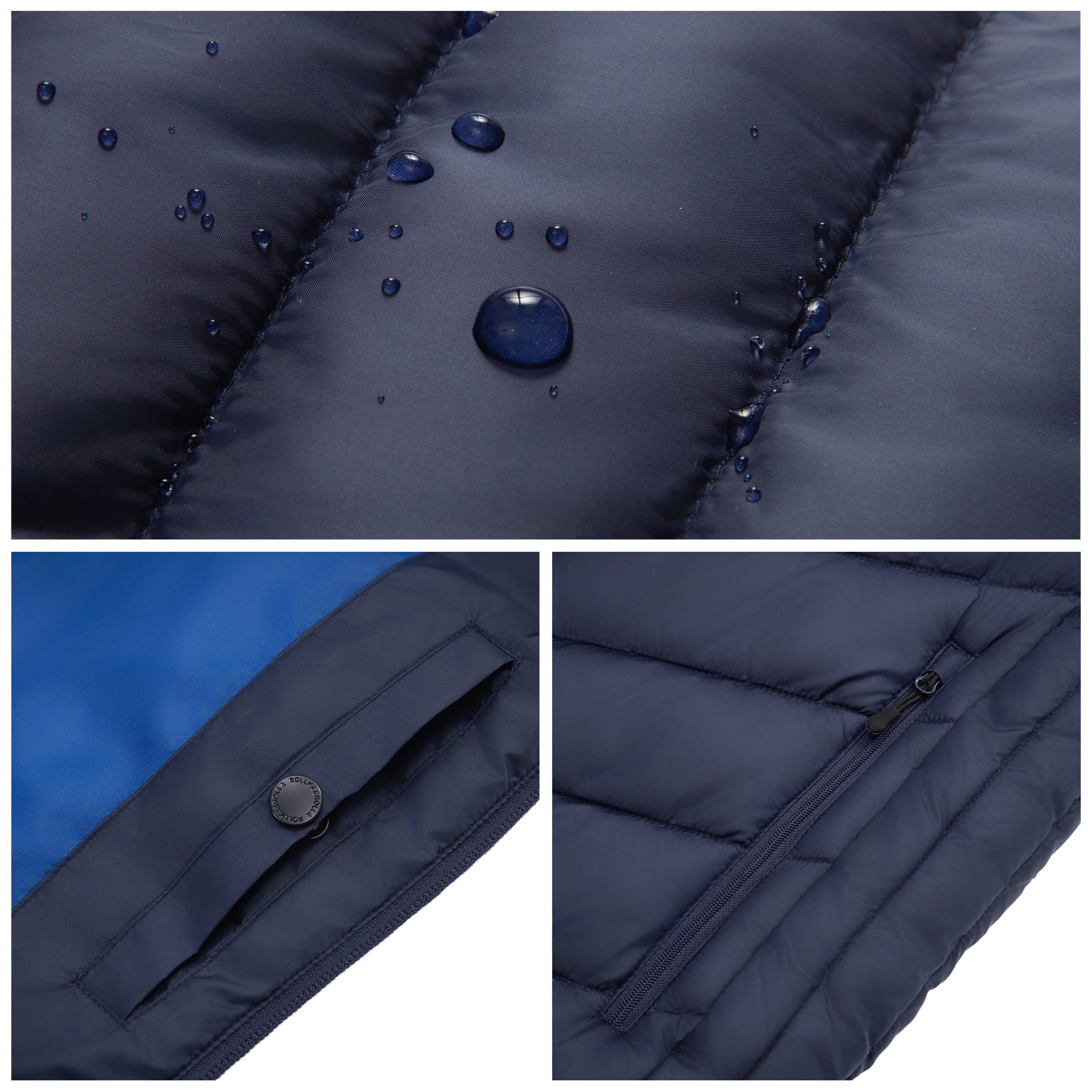 Rokka & Rolla - Wholesale Puffer Jacket - Men's - Men's Light Puffer Jacket Coat9