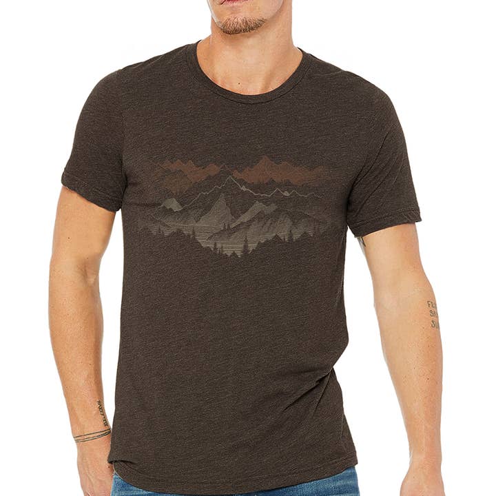 Black Lantern - Wholesale Screen Printed T-Shirt - Men's - Mountain Standard Men's/Unisex T-Shirt - Edition 1