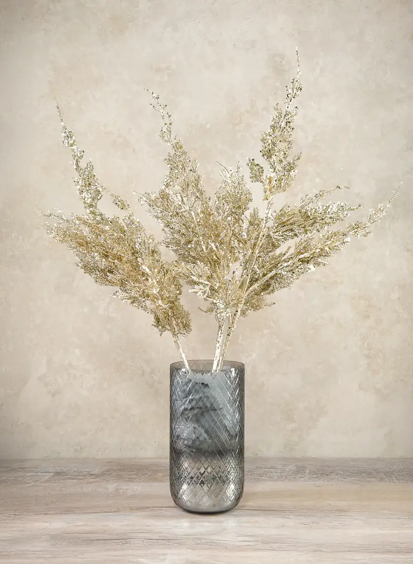 Jamali Garden - Wholesale Artificial Flowers - 23in Long Champagne Pine Needle Pick2