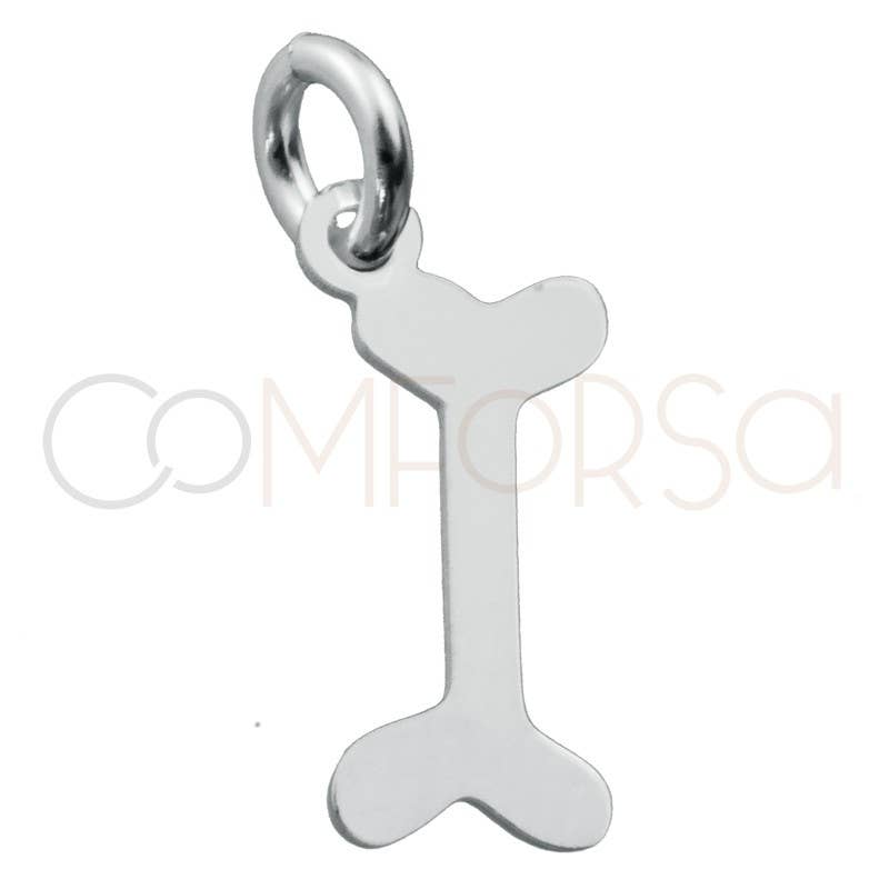 COM FORSA SL – Engroshandel Vedhæng/charm – Mini Bone vedhæng 5X12Mm 925 Sølv1