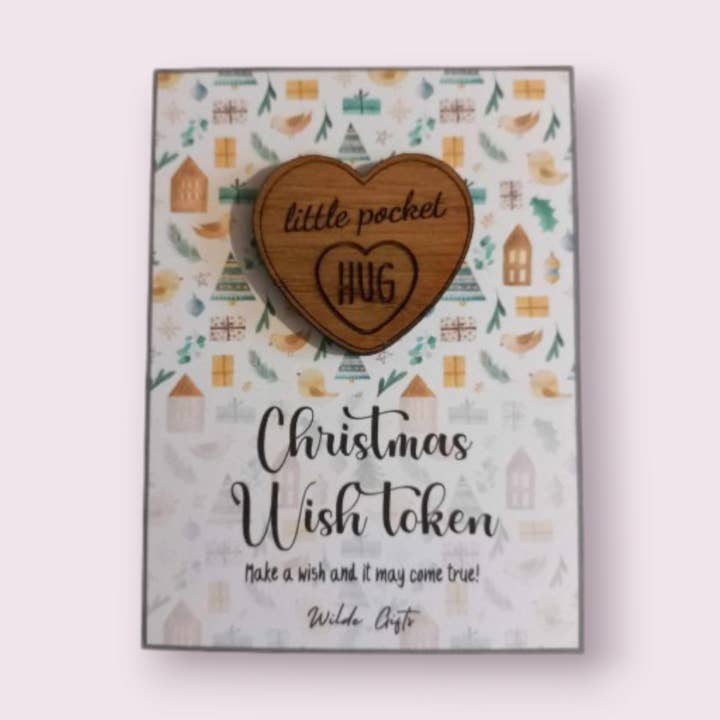 christmas scene pocket hug for wholesale by Wilde Gifts UK