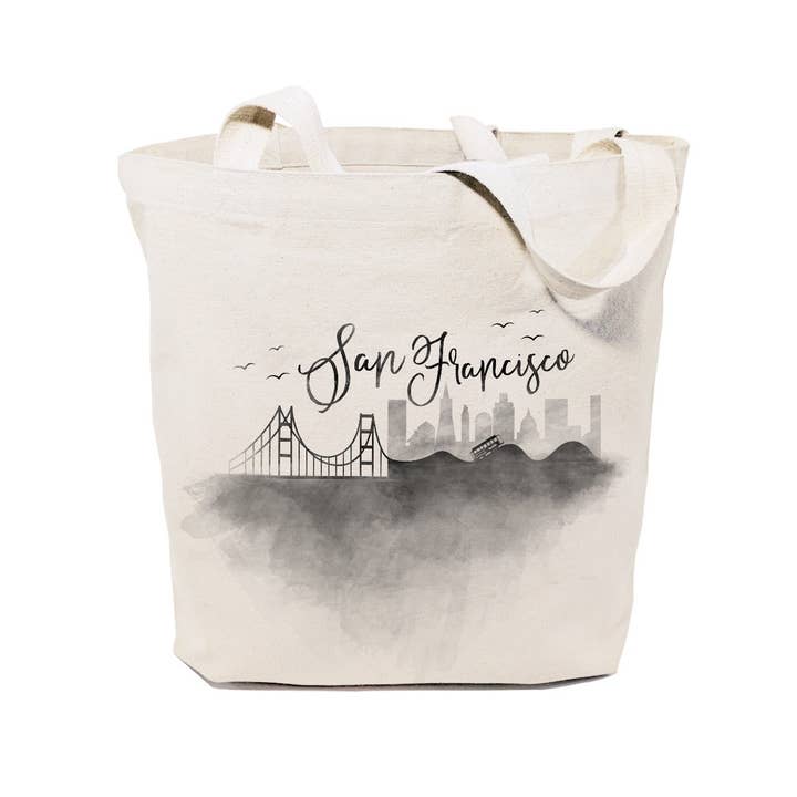 San Francisco Tote and Handbag for wholesale by The Cotton & Canvas Co.
