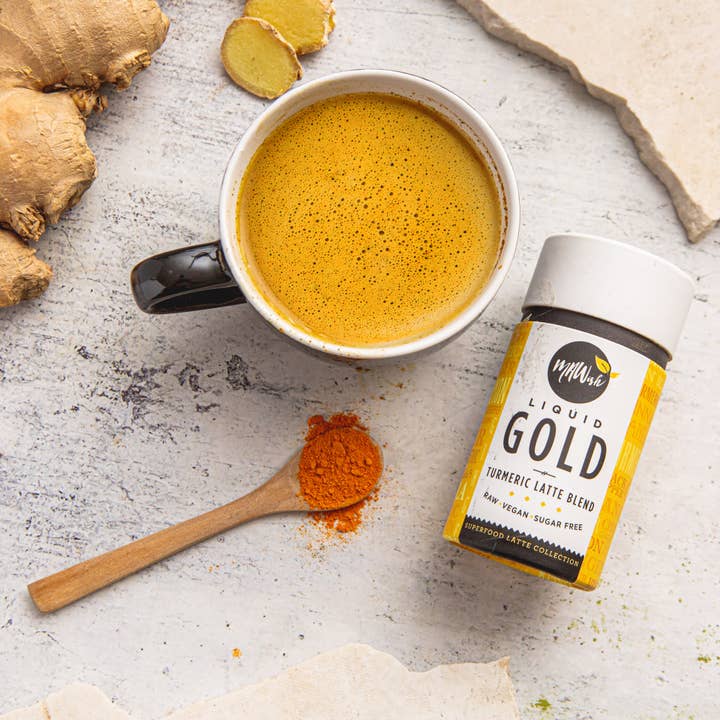 MAWish Food – wholesale Powdered health drink – Liquid Gold Spiced Turmeric Blend - Functional Superfood1