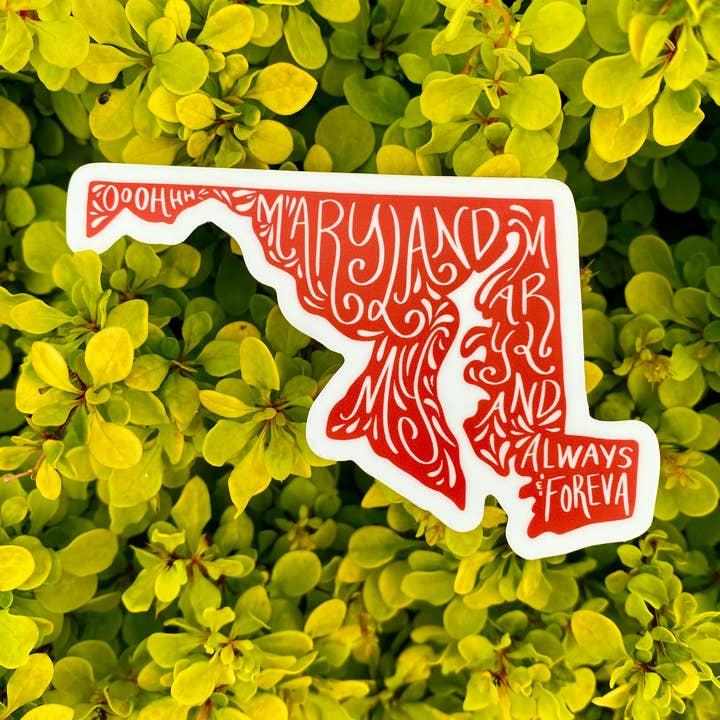 Brand Nhu Creative Studio - Wholesale Sticker - Oh Maryland My Maryland Sticker