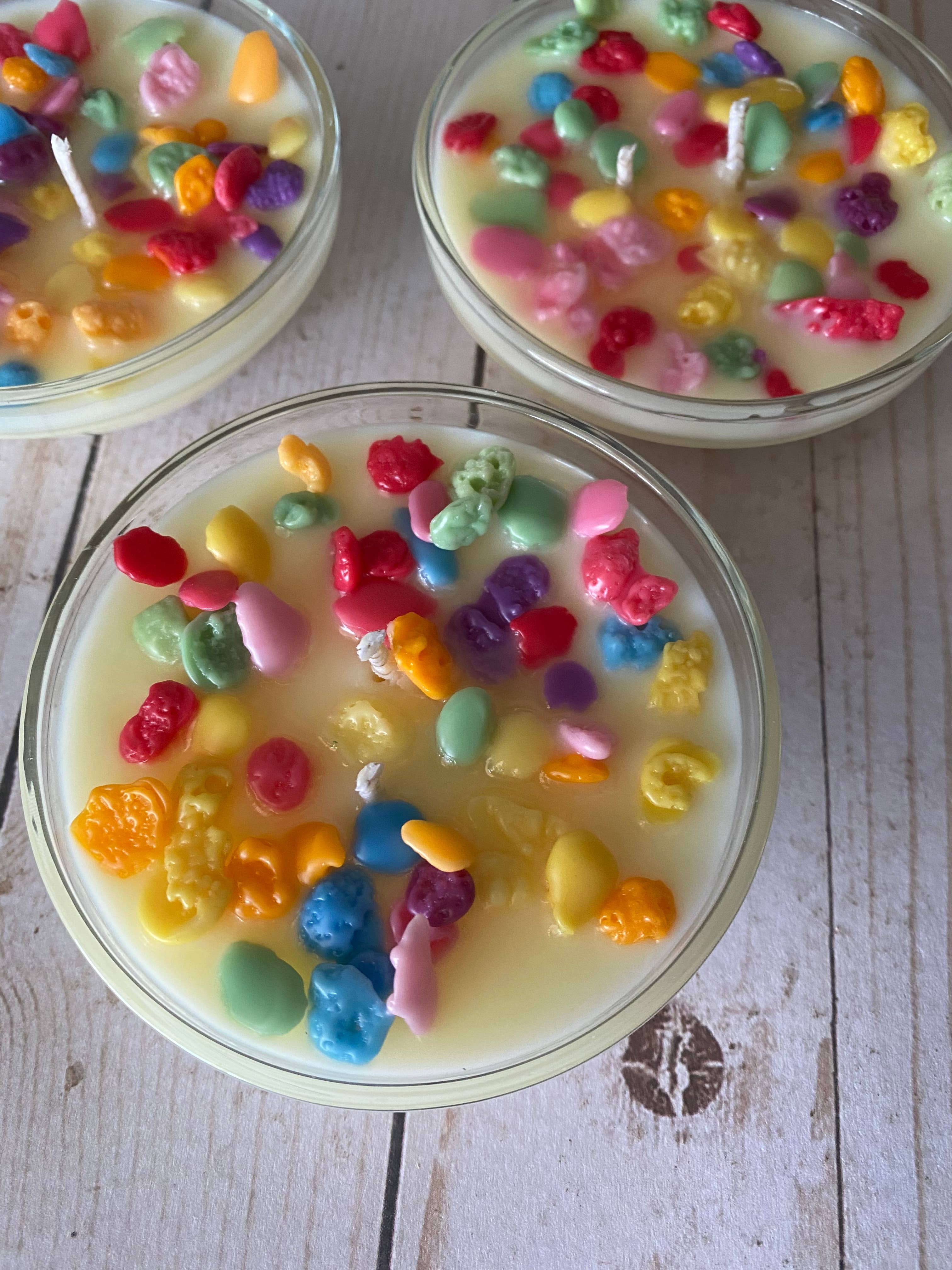 Wild Child Studio Co - Wholesale Novelty Candle - Fruity Peebles Cereal Bowl Candle1