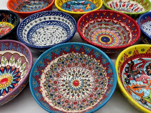 Natto USA - Wholesale Bowl - Turkish Ceramic 5" Bowls Garden6