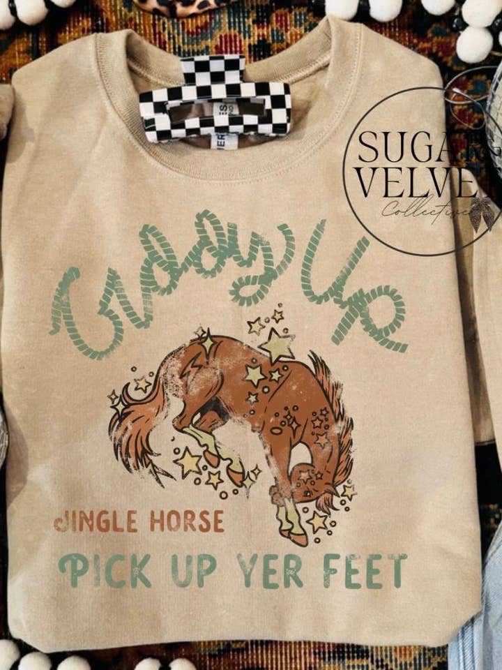 SQUADRA DI CAVALLI JINGLE SU DI GIRI per la vendita all'ingrosso da parte di Sugar & Velvet Collective Wholesale