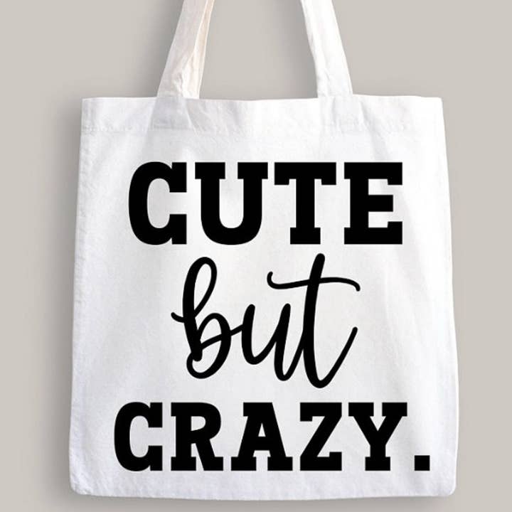 Borsa tote carina ma pazza per la vendita all'ingrosso da parte di Peach Closet