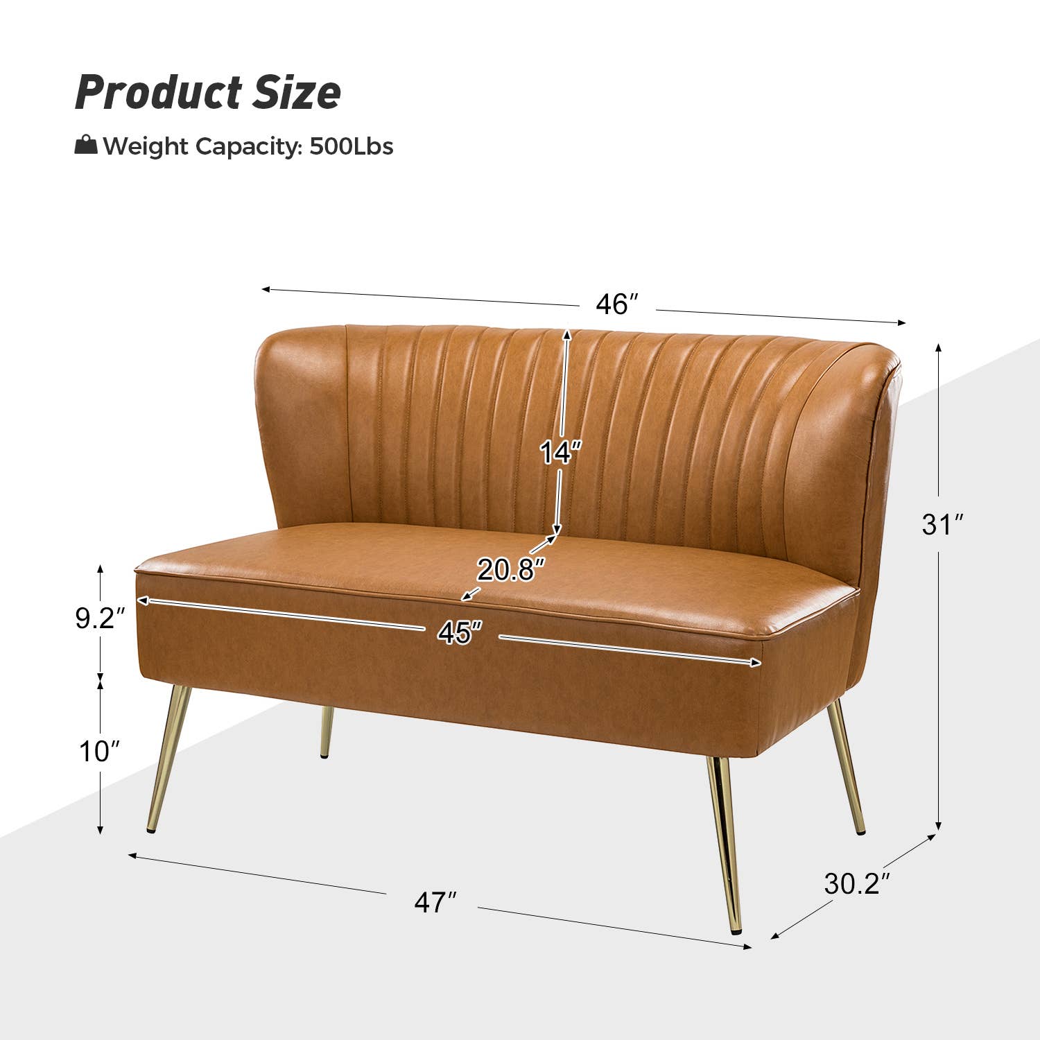 Karat Home - Wholesale Sofa - Monica Loveseat5