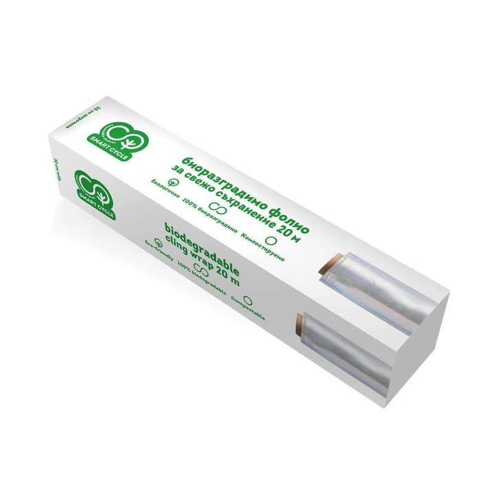 Smart Organic - Wholesale Food Storage Wrap/Bag - Biodegradable Foil, Smart Cycle1