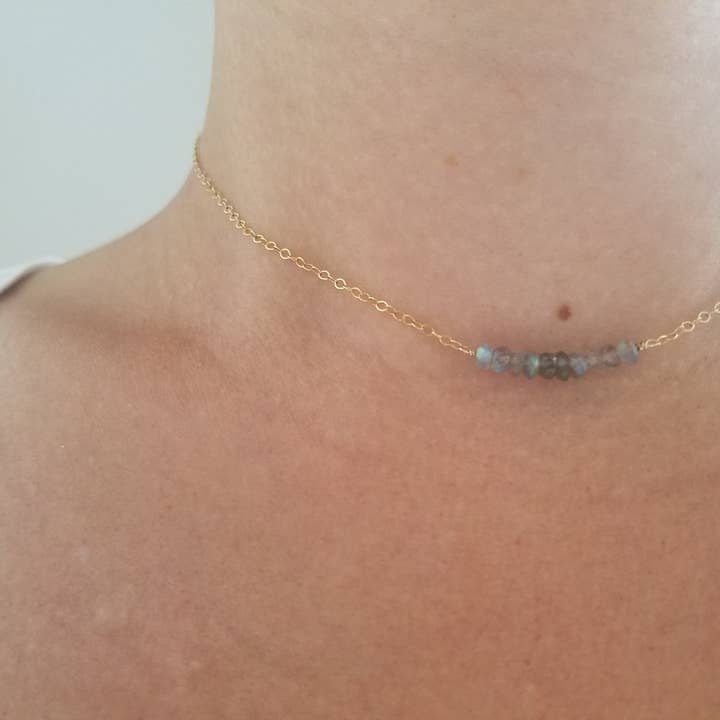 Paige Anna Jewelry - Vente Colliers à pendentif - Collier Barre1