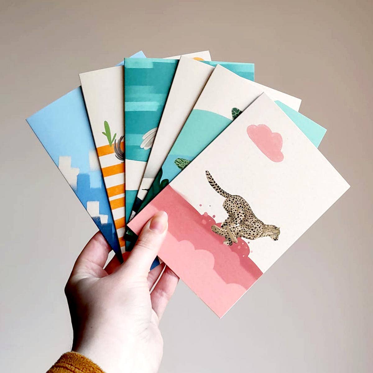 Oh Bear Studio - Wholesale Everyday Greeting Card - Dashing Duck - A6 Map3