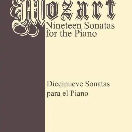 Books by splitShops - Wholesale Classics - Mozart 19 Sonatas - Complete: Piano Solo - Paperback