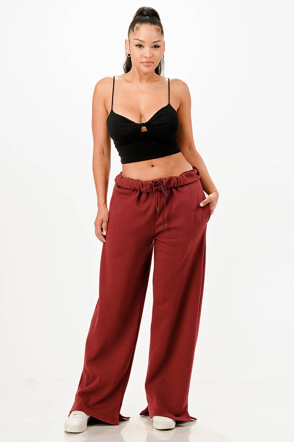 Glance - Wholesale Lounge Sweatpants/Joggers - Women's - BAGGY SWEATPANTS13