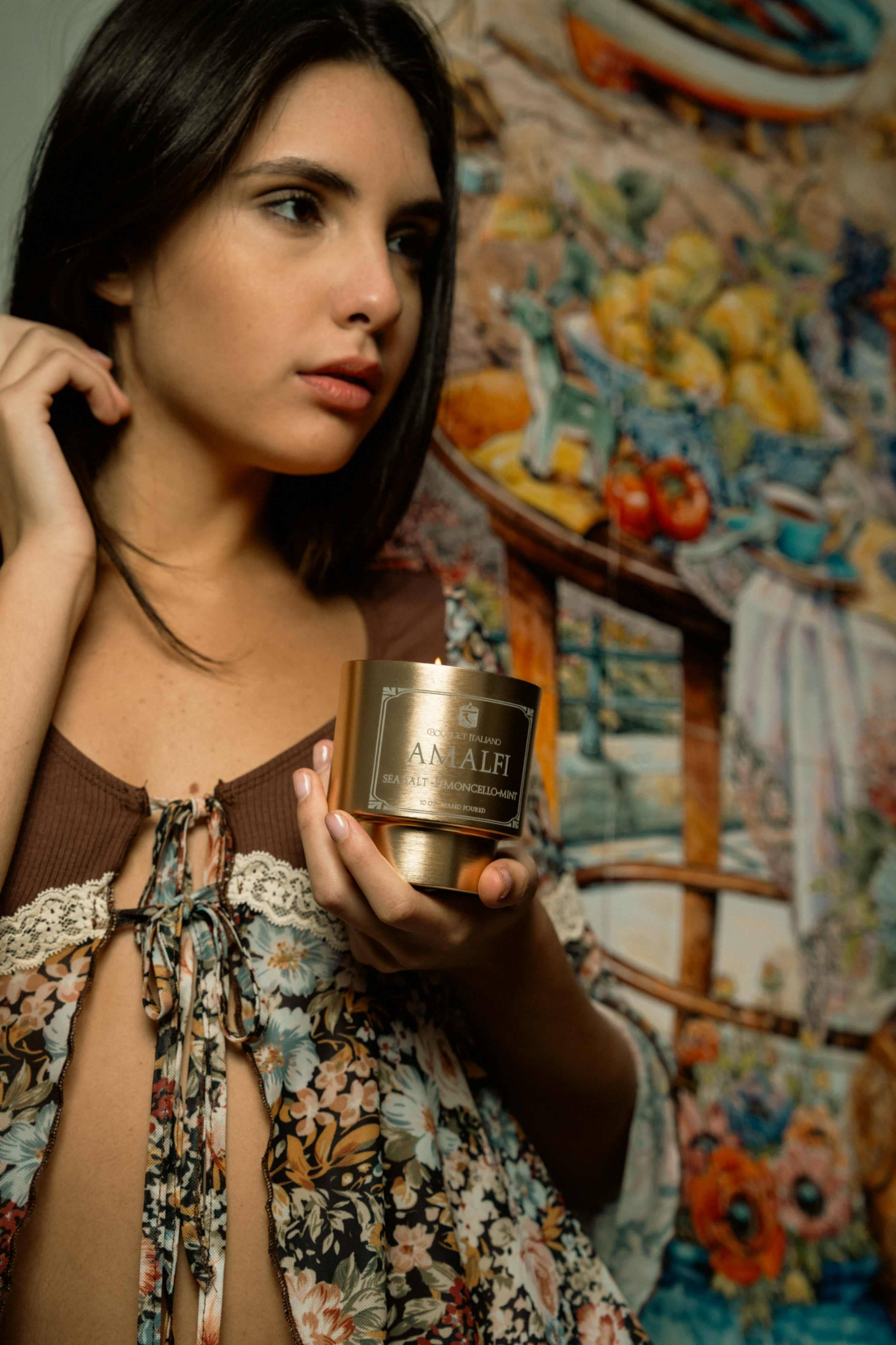 BouquetItaliano – wholesale Jar/filled candle – Amalfi Luxury Scented Candle – Italian Coastal Inspired49