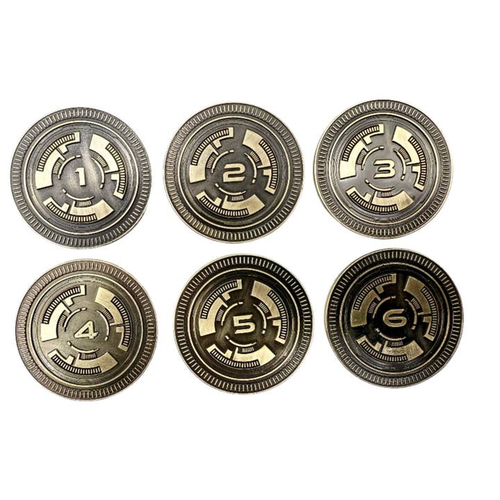 Norse Foundry - Wholesale Keepsake Coin/Token - Adventure Coins - Objective Tokens (SciFi)