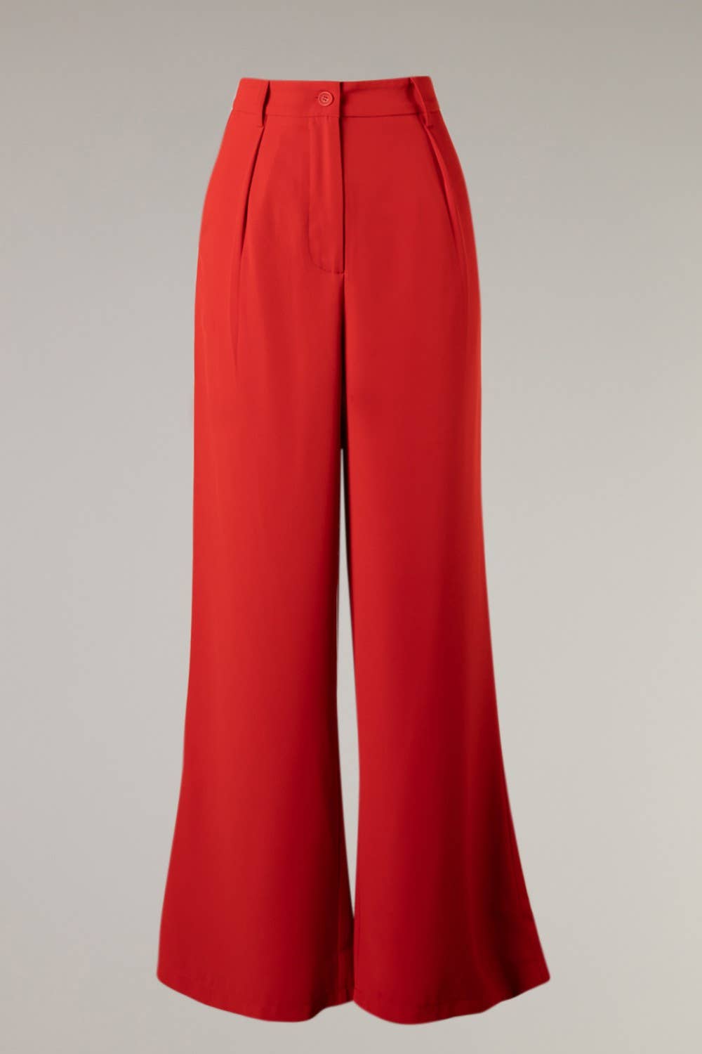 Fascination by Intrend - Vente Pantalon – femme - Pantalon taille haute à jambes larges I-FSP1223