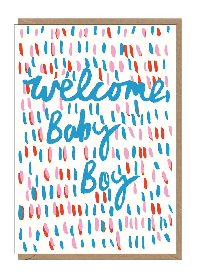 INK9 Neue Baby-Jungen-Karte für den Großhandel von Earlybird Designs