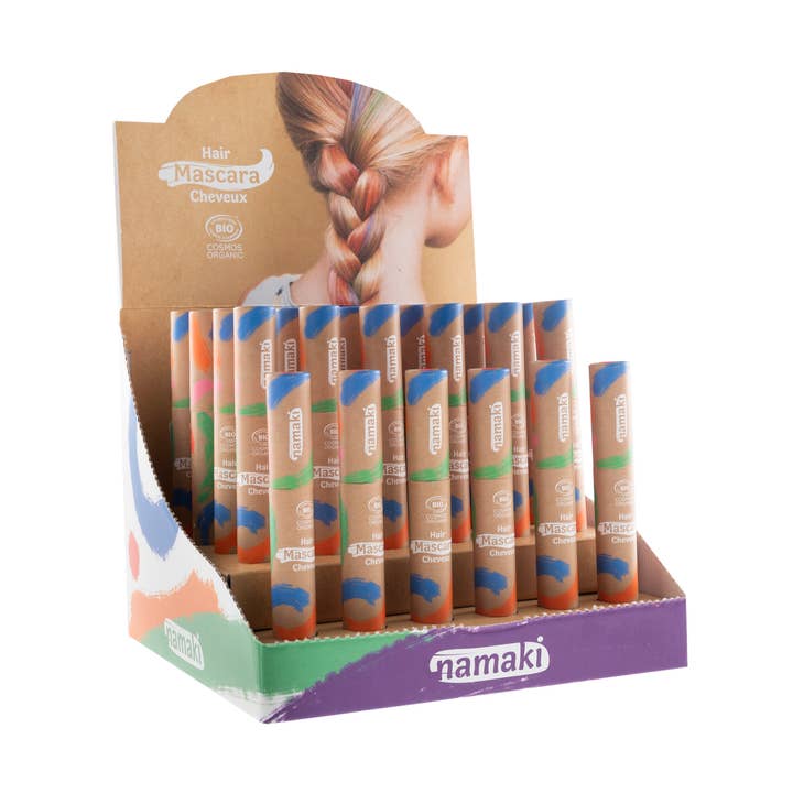 7.2Prêt-à-vendre Mascaras cheveux - 24 produits + 6 testeurs pour la vente par Namaki Cosmetics