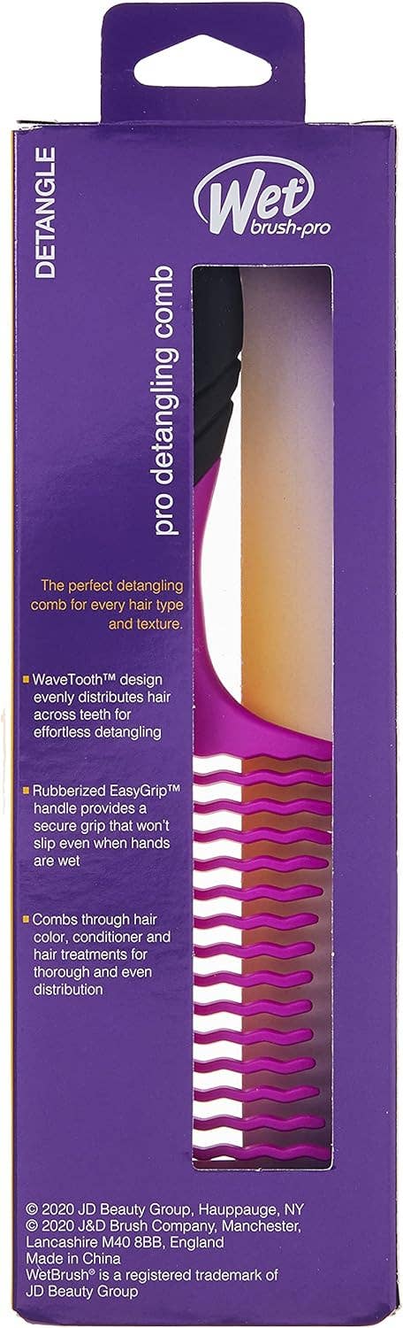 Beauty Goddess – wholesale Hair brush/comb – Wet Brush Pro Detangling Hair Comb Purple2