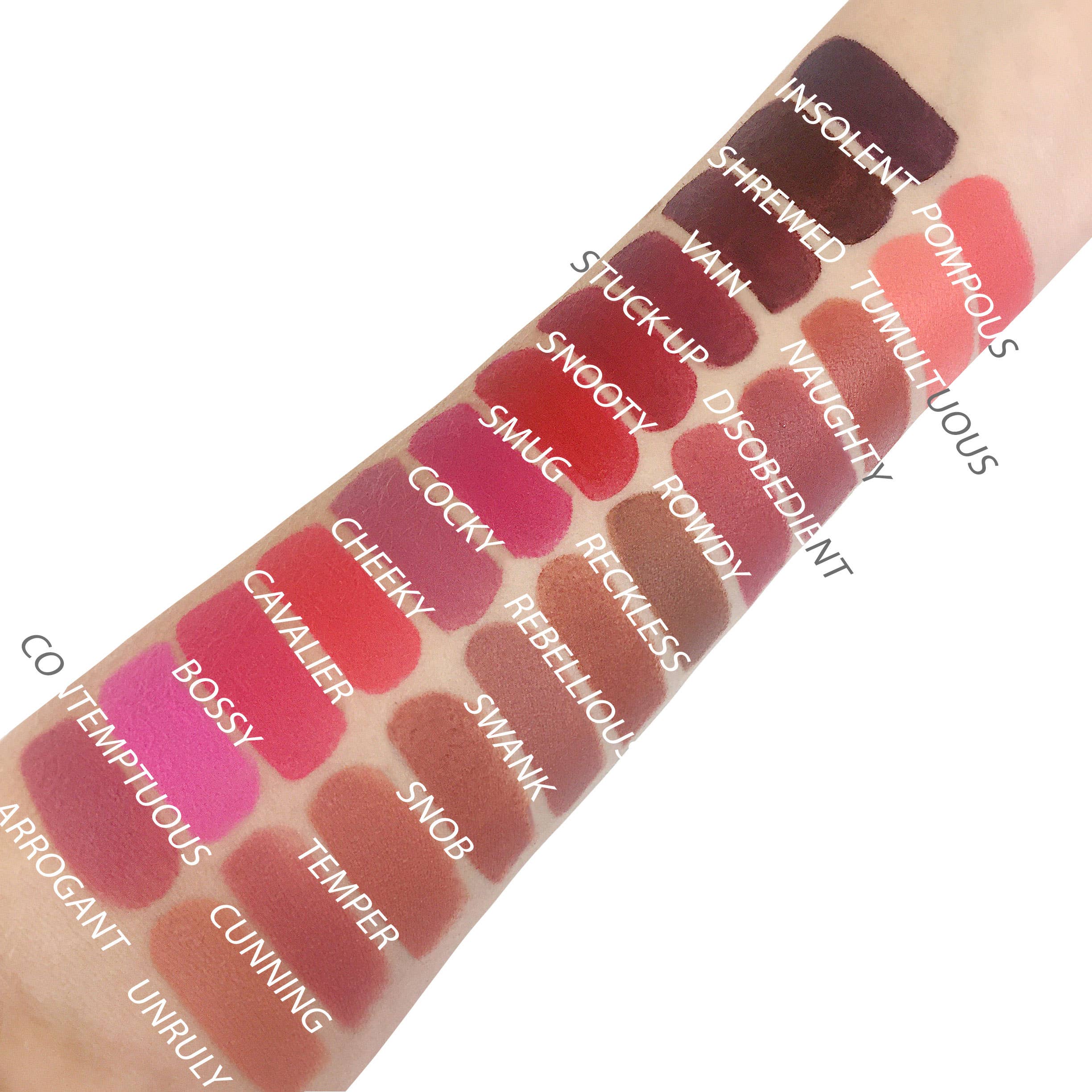 Rude Cosmetics - Wholesale Lipstick - Attitude Matte Lipstick2