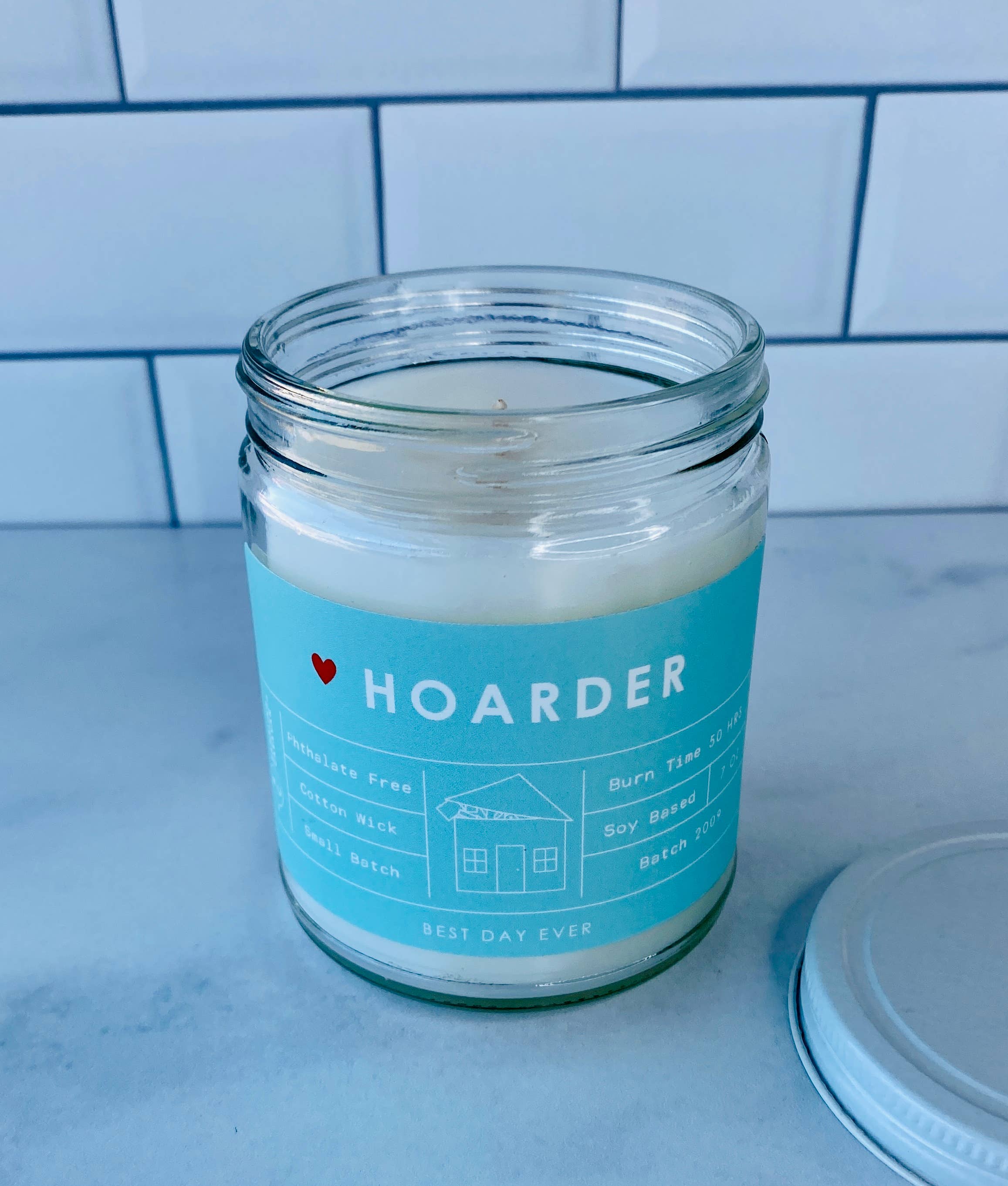 Coastal Blue Hoarder Candle for wholesale on Faire1
