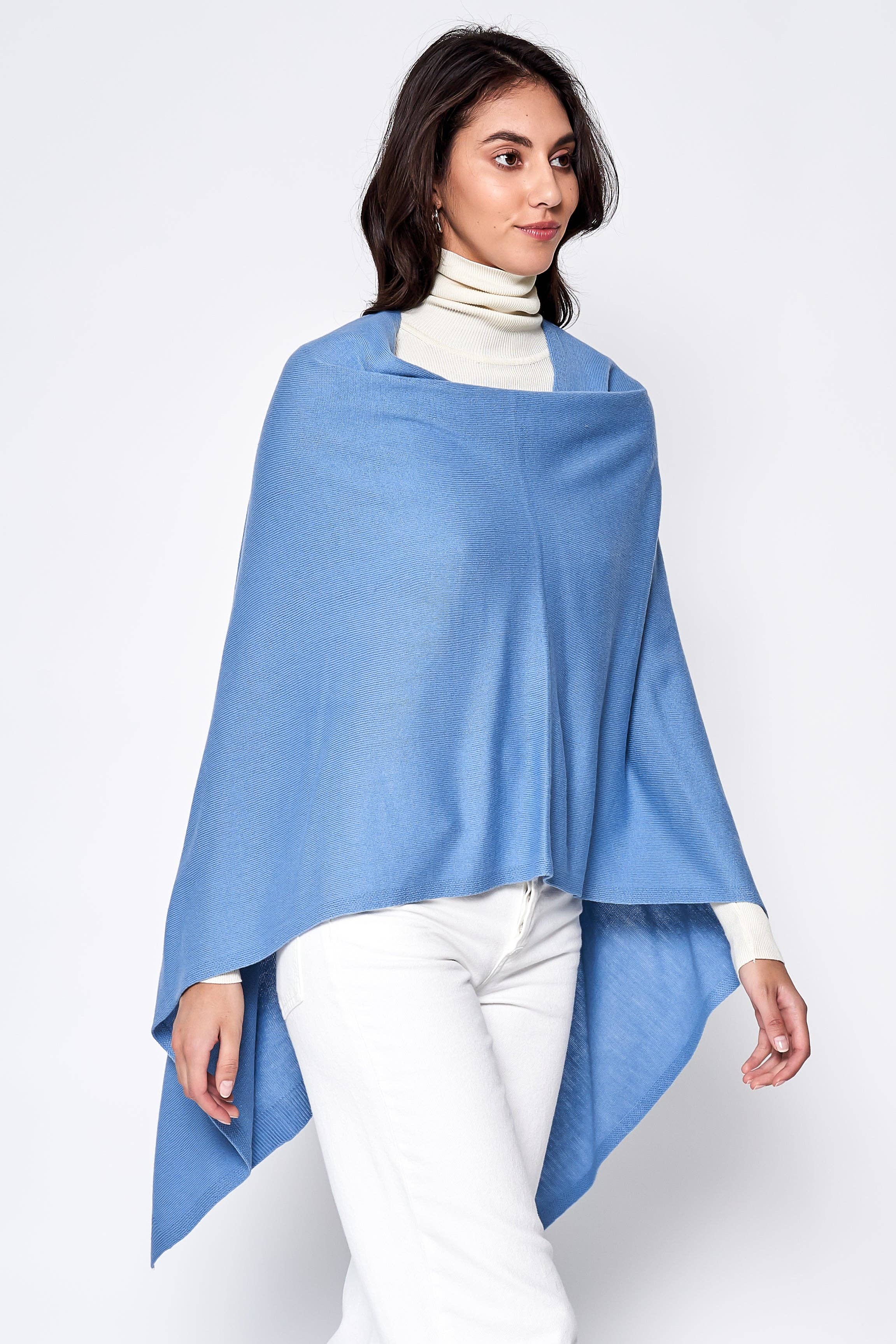 Do Everything In Love® - Wholesale Poncho - Women's - Solid Scarf Poncho20