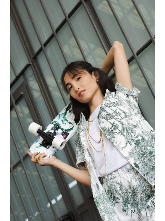 Effei Clothing - Vendita all'ingrosso Camicia button down - Donna - CAMICIA ALAVIDA2