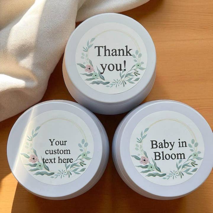 Karly’s Candles - Wholesale Party Favor - Flower Soy Candle Favors in 4oz Tin for Events3