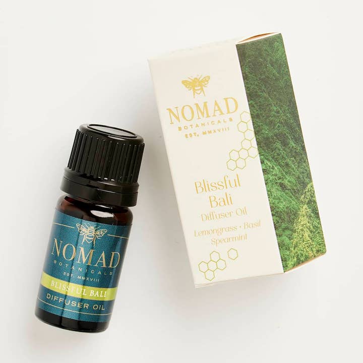 Blissful Bali Aromatherapy Diffuser Oil Blend for wholesale by Nomad Botanicals