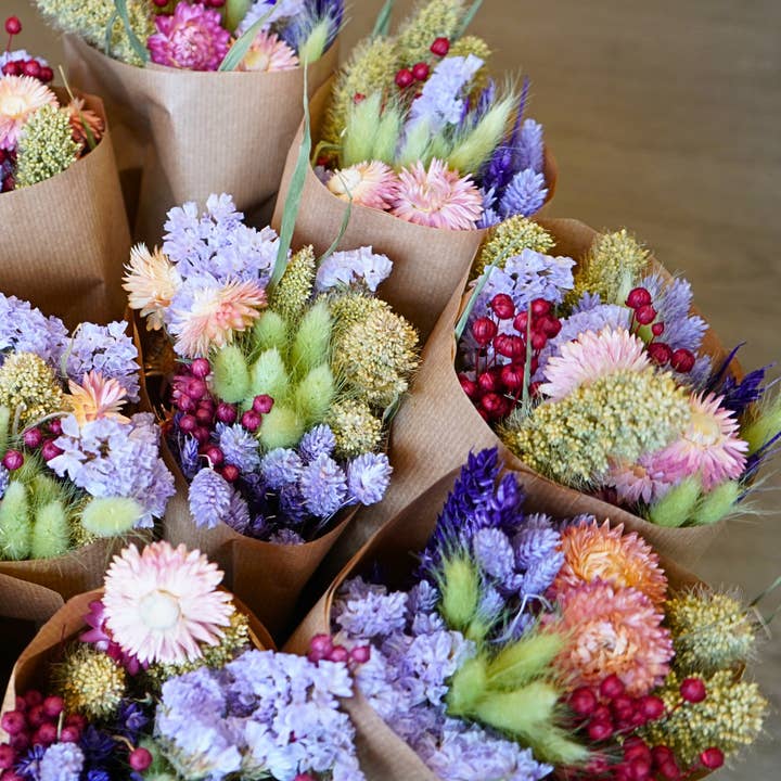 Wildflowers by Floriette - Wholesale Dried/Pressed Flowers - Dried Flowers - Market More - Purple Dusk