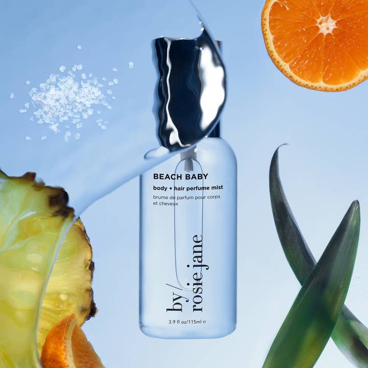 BEACH BABY body + hair perfume mist for wholesale by By Rosie Jane