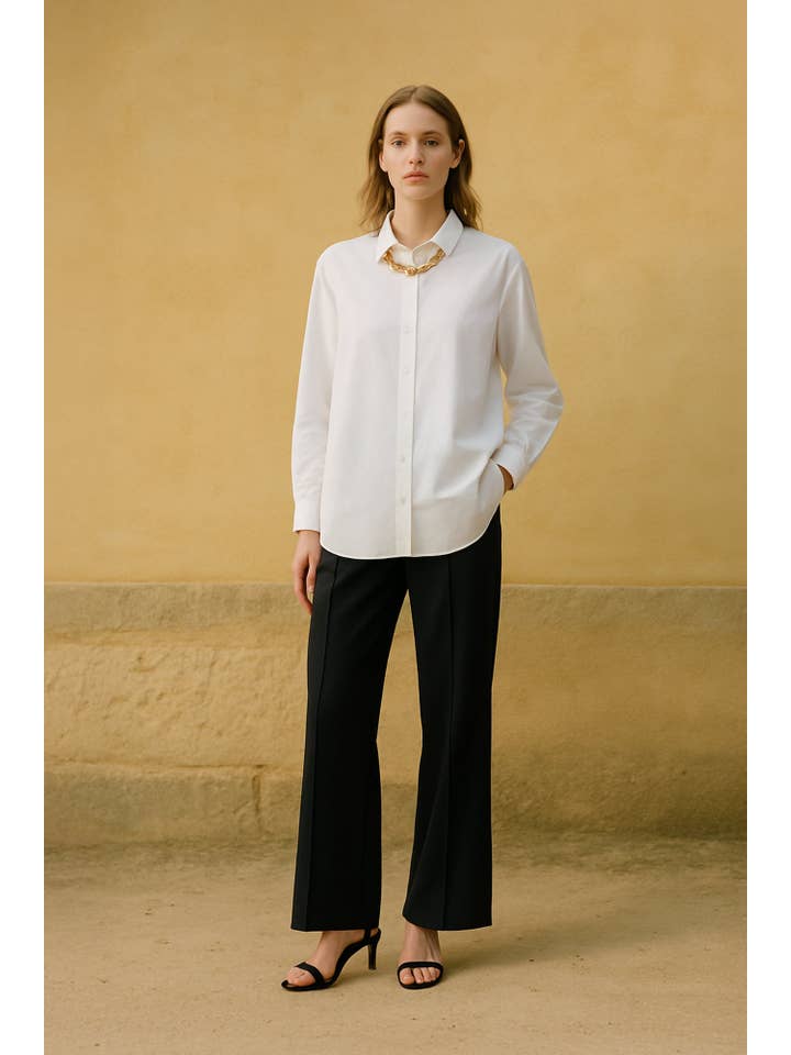 Beyaz Classic Oversized Cotton Shirt - Essential
for wholesale on Faire5