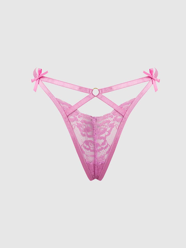 House of Desire - Wholesale Underwear - Women's - NATASHA LACE STRAPPY G-STRING8