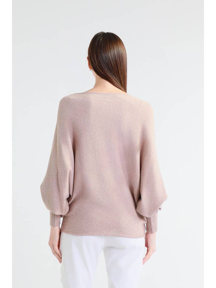 TINA Stephens Italy/Tees By Tina – Großhandel Strickpullover – Damen – Mylah Seriously Weicher Fledermaus-Pullover (BLS413)27