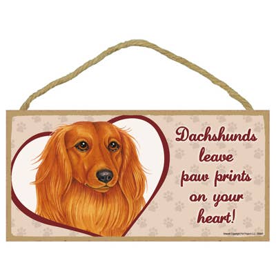 B - Plaques pour chiens fabriquées aux États-Unis et mesurant 5 « x 10" pour la vente par SJT Enterprises, Inc.