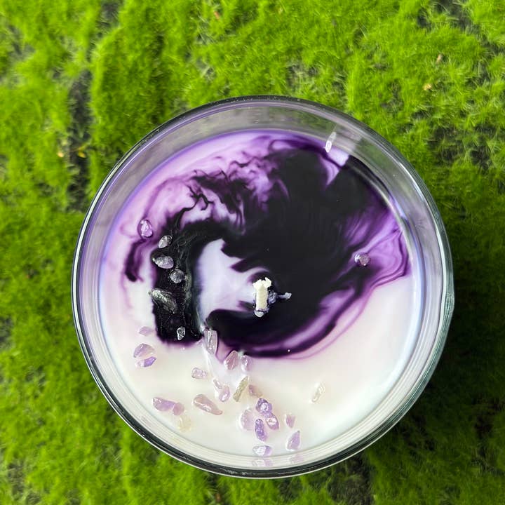 Goddess Glow Holistic Care - Wholesale Jar/Filled Candle - Healing Affirmation Candle - Jasmine, Lavender, White Tea3