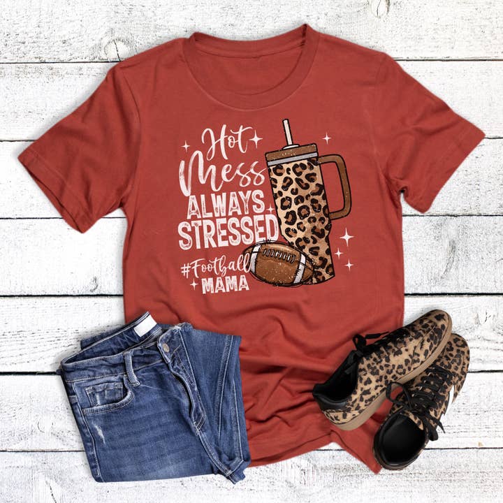 Bagunça Quente Sempre Estressada Mamã do Futebol por atacado de Dust and Roots