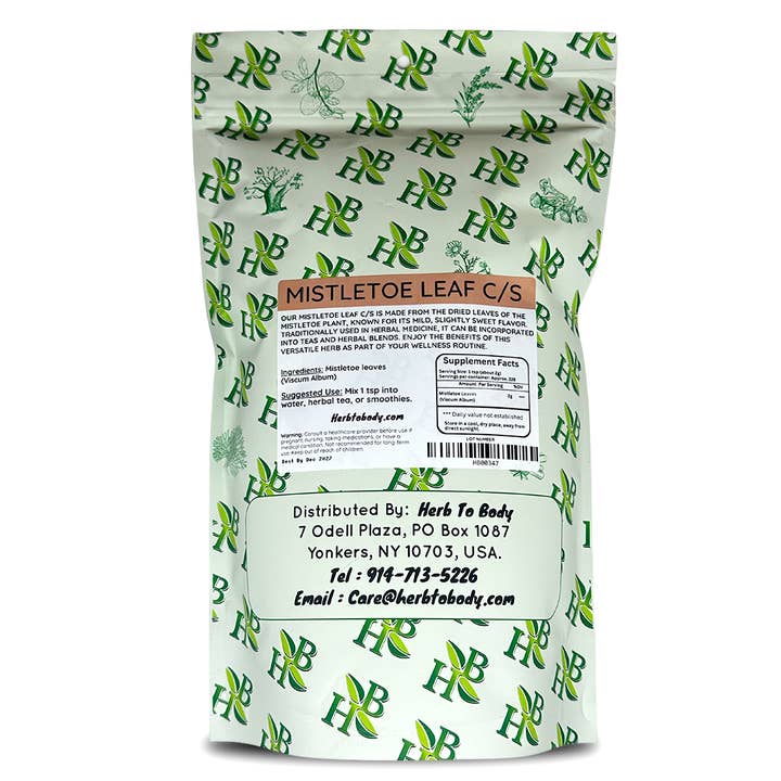 Herb To Body - Wholesale Herbs - Mistletoe Leaf C/S 1lb