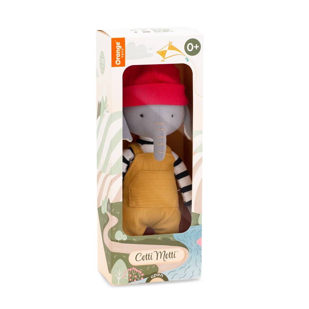 Orange Toys - Wholesale Knuffels - Kinderen en baby - Cotton plush knuffel, Alicio de Olifant - 29 cm - 0+6