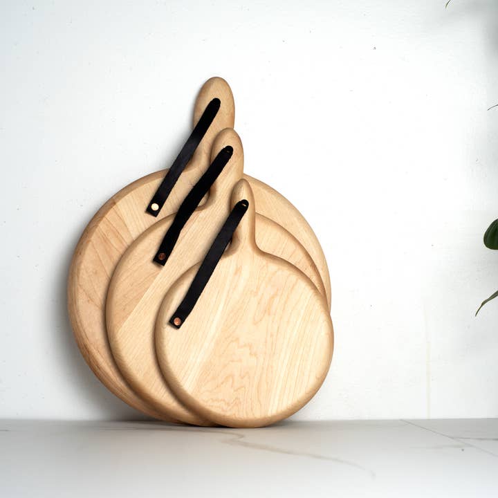 KHEM Studios - Wholesale Cutting Board - Cutting Board Circle Board Handcrafted Hardwood8