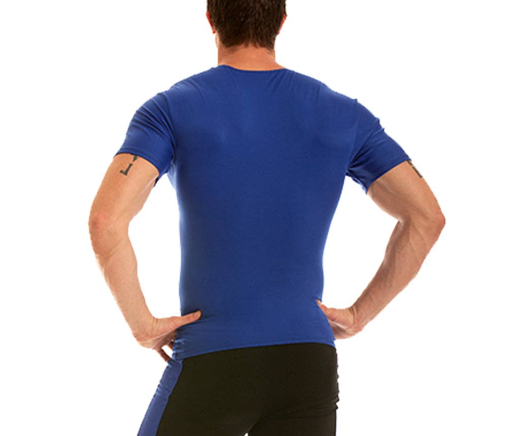 InstantFigure - Vente Haut de sport – homme - Col rond de compression Insta Slim I.S.Pro USA TA000111