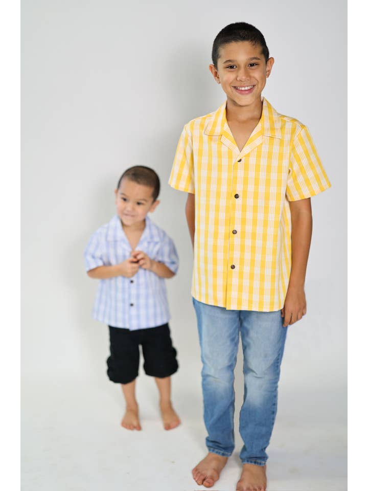 The Keiki Dept – wholesale Skjortor – Barn – Palaka Aloha-skjorta