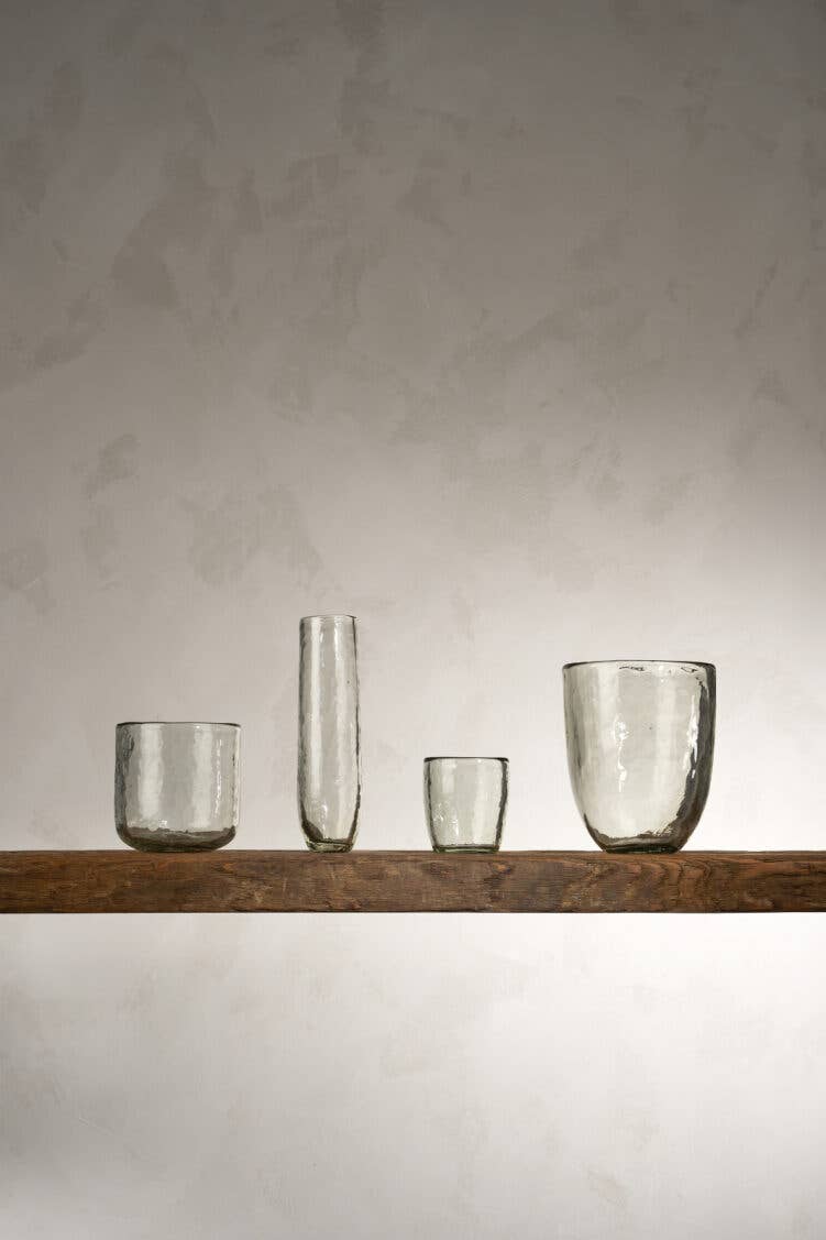 Indaba Trading - Vente Vases - Vase en verre martelé L2