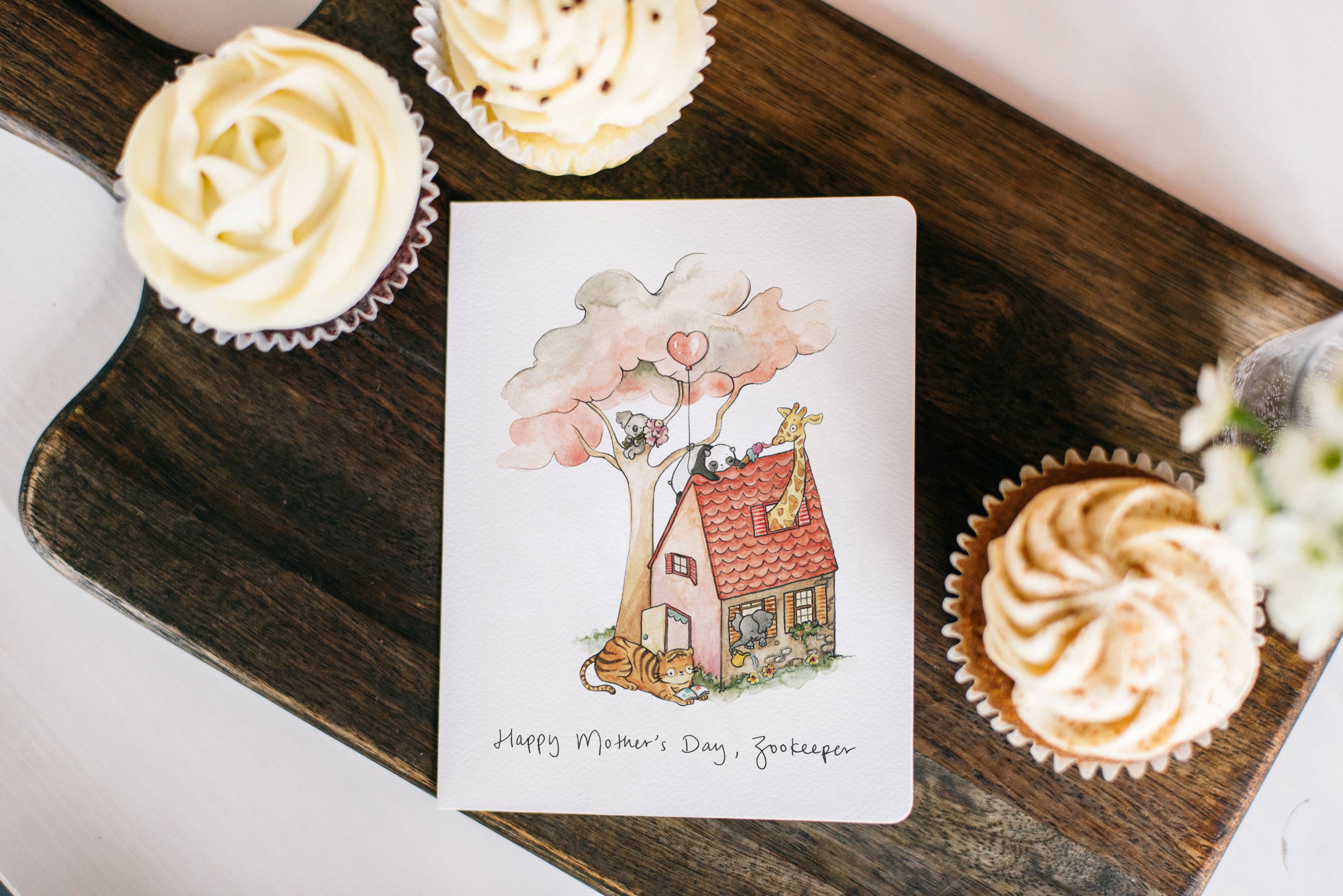 Gotamago - Wholesale Mother's Day Card - Zookeeper Mom Card *SALE2